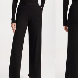 Chic Black Wide-Leg Women's Pants